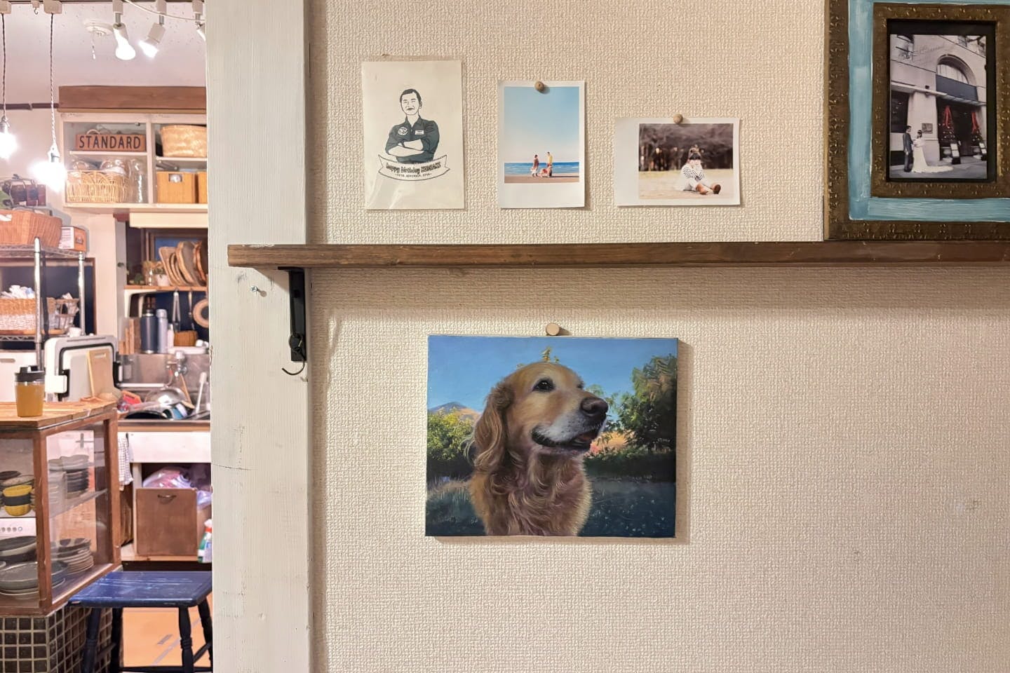 レイルが旅立ったあと、プレゼントしてもらった似顔絵