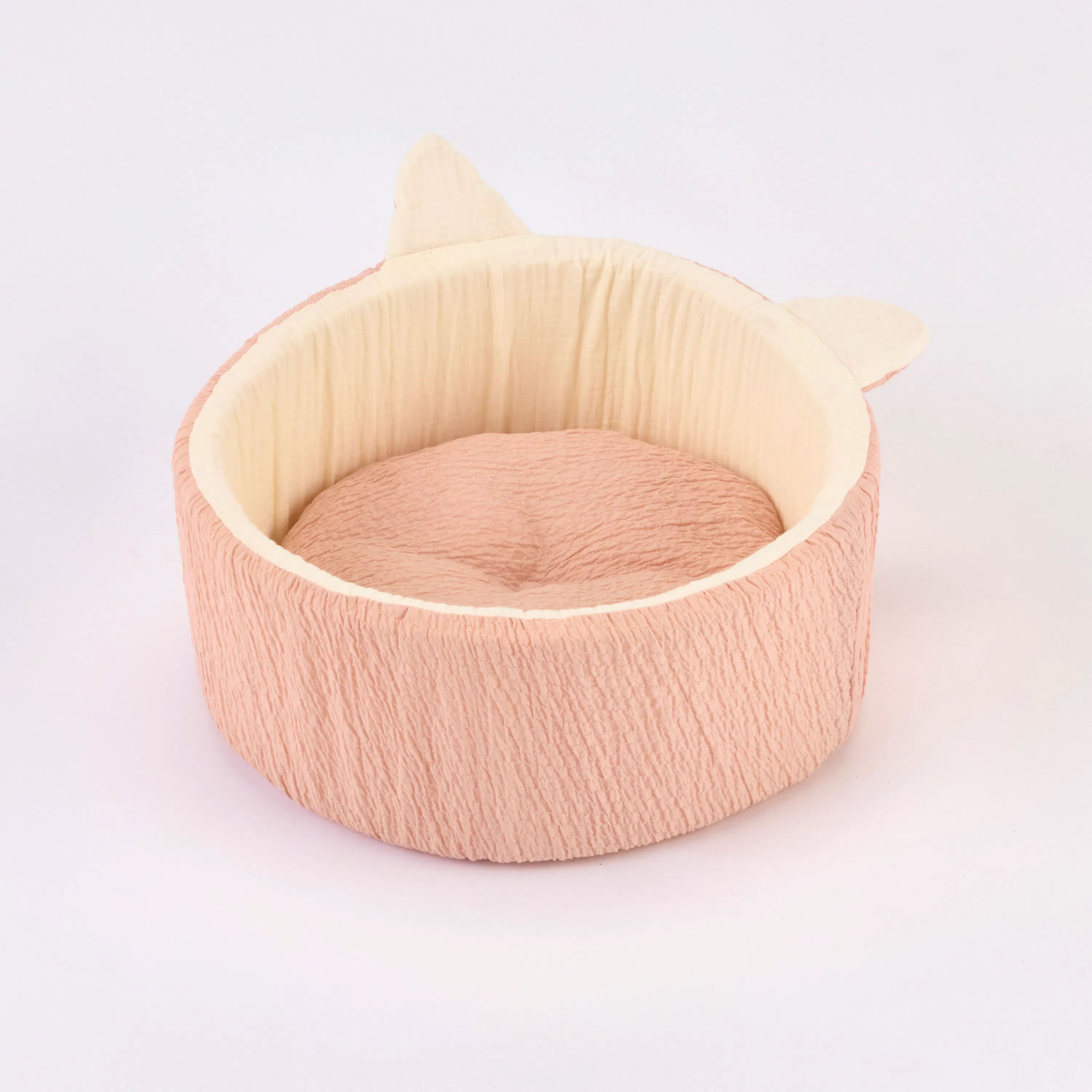 ・猫丸型ベッド ピンク1個
