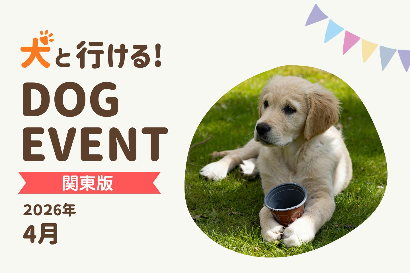 【2026年4月関東版】愛犬と一緒に楽しめるドッグイベント