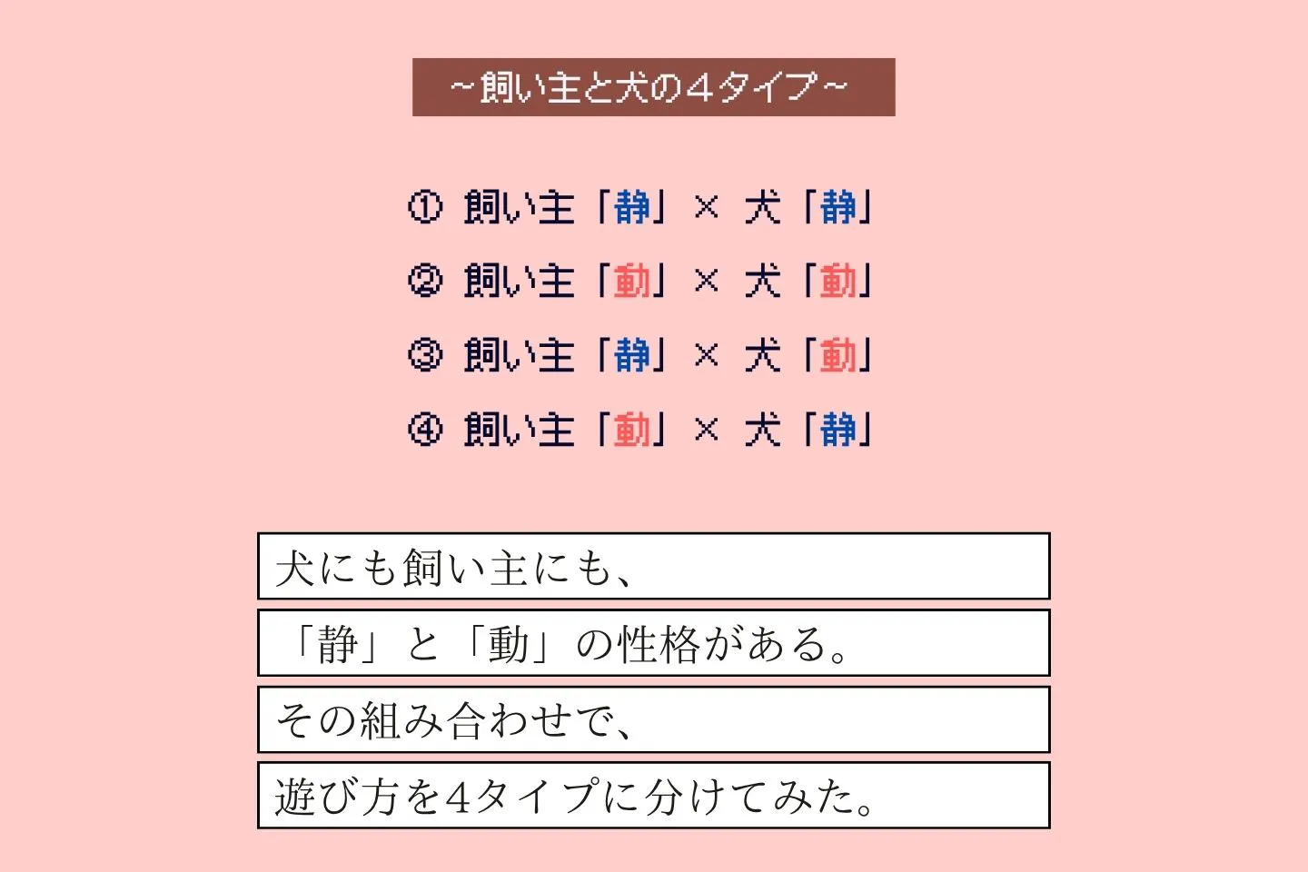 あなたはどのタイプ？ 愛犬と飼い主のタイプ別 遊び方診断