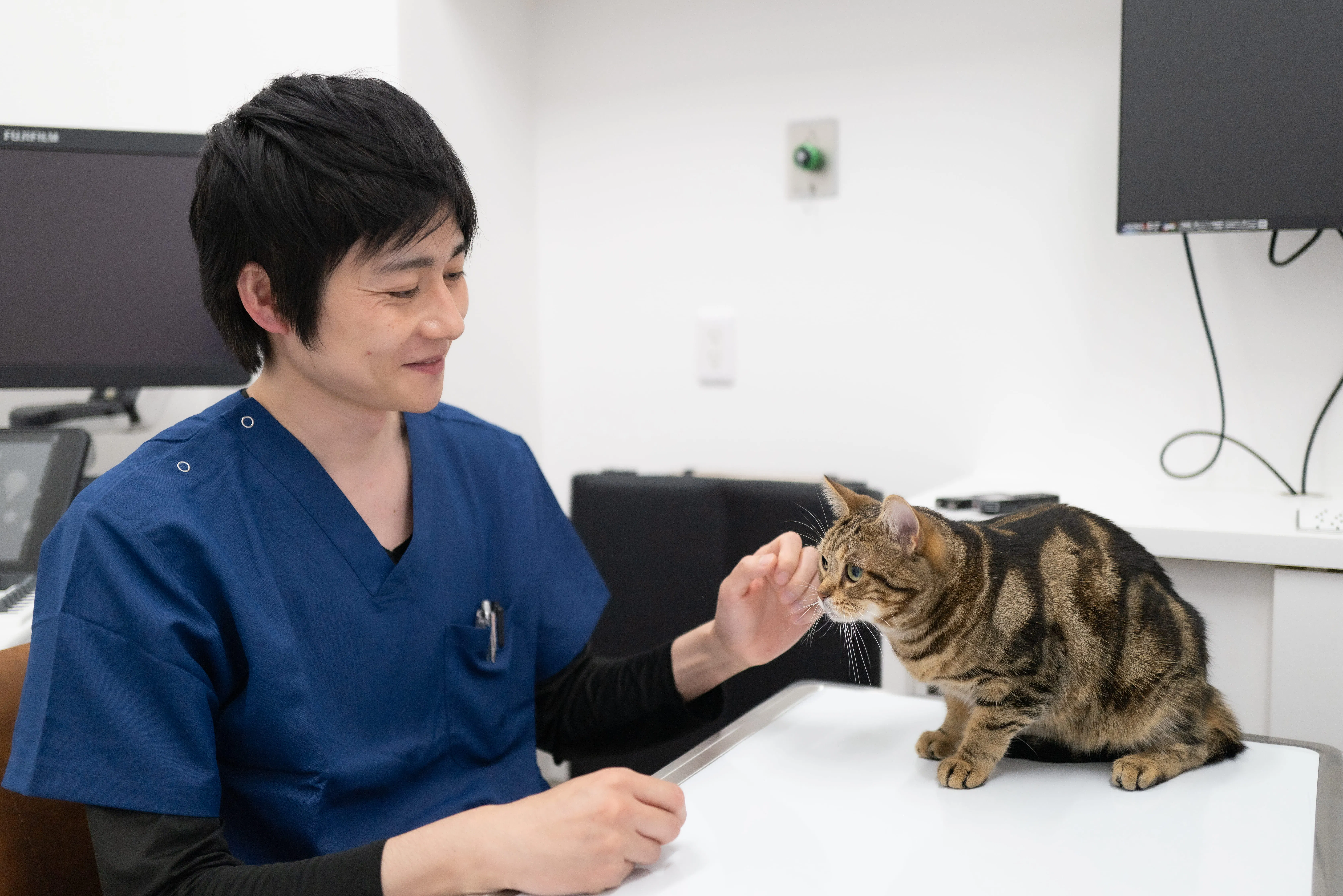 ハグウェル動物総合病院の河津院長