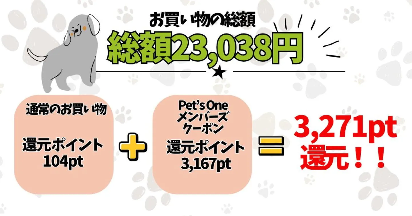 お買い物の総額は23,038円 お買い物の総額は23,038円