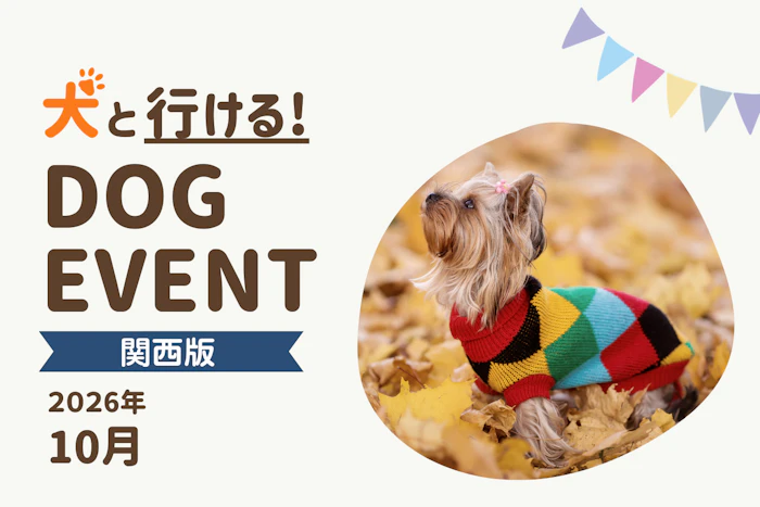 2026年10月関西版】愛犬と一緒に楽しめるドッグイベント|ワンクォール