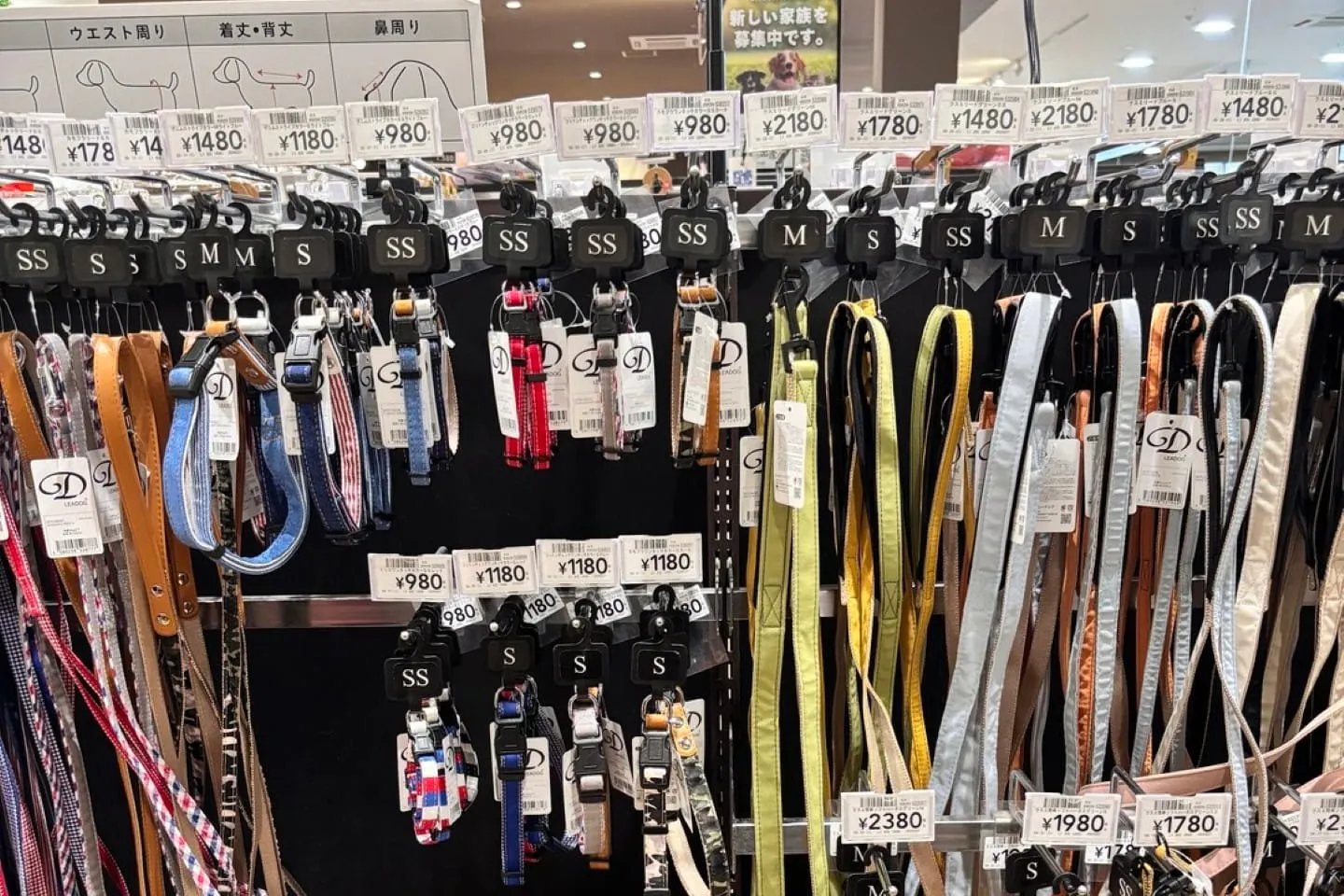 さまざまな犬用首輪