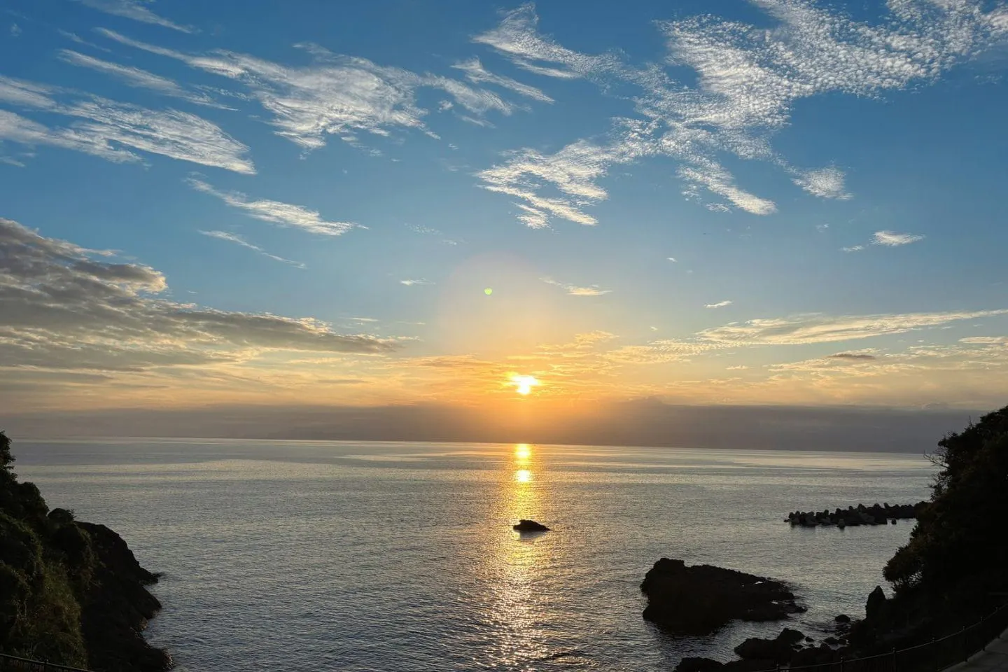 夕陽の名所 夕陽の名所