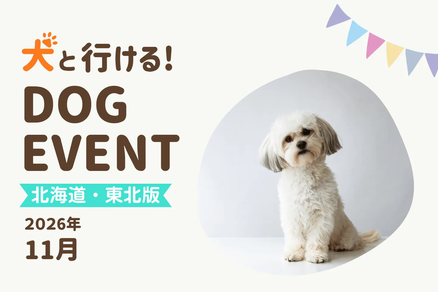 【2026年11月北海道・東北版】今日・今週末の犬イベント・ドッグイベント一覧|北海道・宮城・岩手・秋田